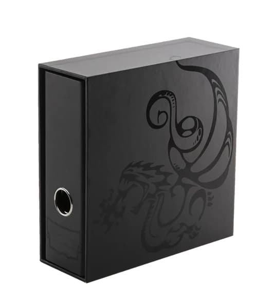 Dragon Shield - 2-Ring Slipcase Binder (Album/Ringbind) - Sanctuary: Black - Dragonshield #AT-33604