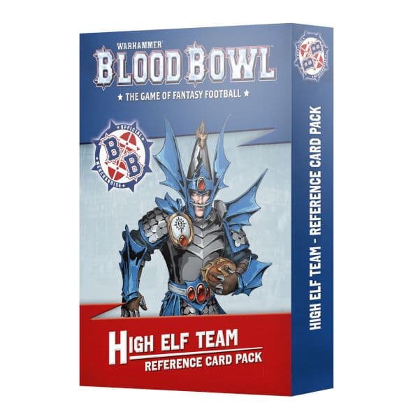 Blood Bowl: Cards - High Elf Team Reference Card Pack (2026) - 60050910002