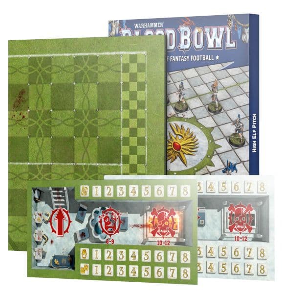 Blood Bowl: Pitch and Dugout Set - High Elf Team (2026) - 99220910005