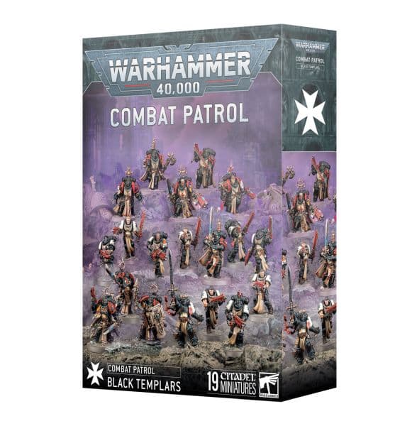 Combat Patrol: Black Templars (2025) - Begynderbox - 99120101428