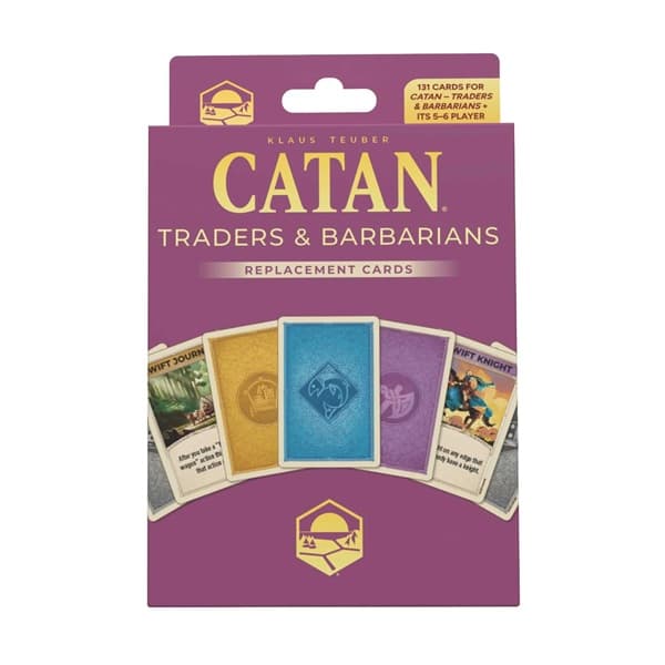 Catan: Traders & Barbarians: Replacement Cards Accessory (6th Edition)