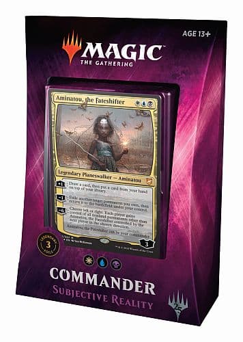 Magic Commander 2018 [EDH] Multiplayer Deck: Subjective Reality (Aminatou, the Fateshifter - Esper Library) - 100 kort