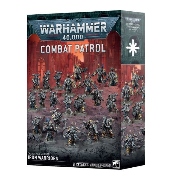 Combat Patrol: Chaos Space Marines: Iron Warriors - Begynderbox - 99120102228
