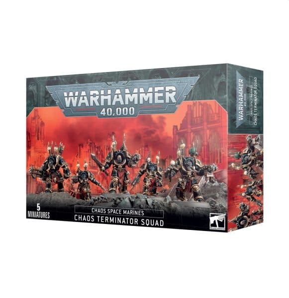 Chaos Space Marines - Chaos Terminator Squad - 99120102171