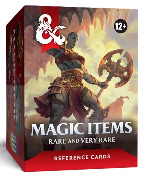 D&D 5.5/5e TilbehÃ¸r - Reference Cards Deck - Magic Items: Rare and Very Rare (Trove 5) - Dungeons And Dragons 5th Edition