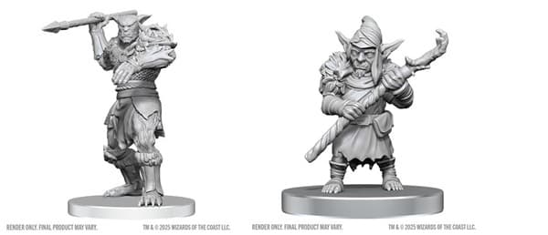 D&D Dungeons & Dragons - Nolzur's Marvelous Miniatures: Bugbear Stalker & Goblin Hexer #WZK90808