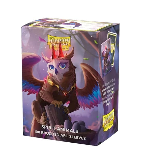 Dragon Shield Deck Protectors - Brushed Art Sleeves: The Dragowlis - 100 lommer - Dragonshield - Sleeves #AT-12132
