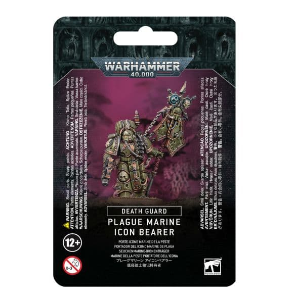 Death Guard - Plague Marine Icon Bearer - 99070102021