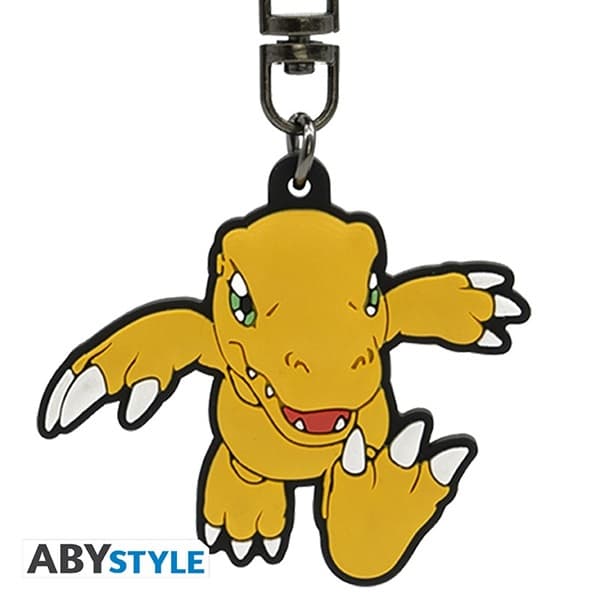Digimon - Agumon - PVC Keychain / NÃ¸glering