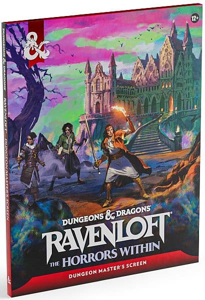 D&D 5.5/5e Tilbehør - Dungeon Master's Screen: Ravenloft: The Horrors Within - D&D 5th Edition (DM)