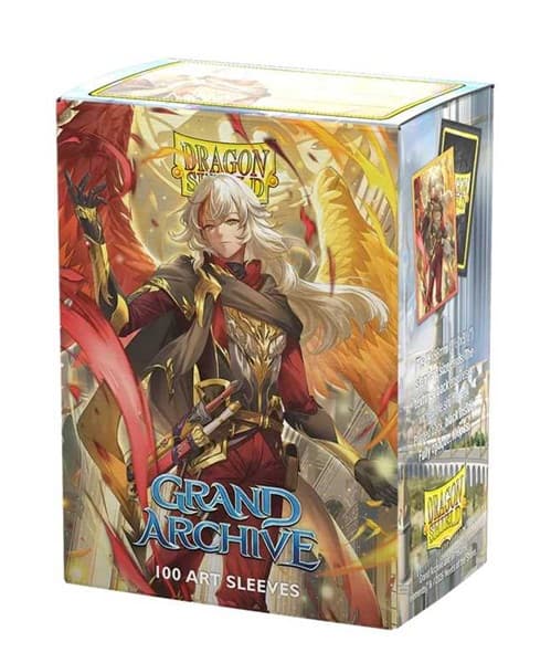Dragon Shield Deck Protectors - Matte Dual Art Sleeves: Grand Archive: Azrael, Archangel of Materia - 100 lommer - Dragonshield - Sleeves #AT-16181