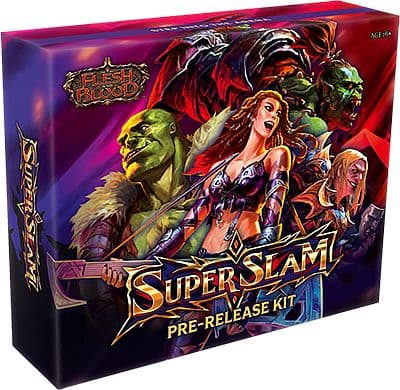 Flesh and Blood TCG: Super Slam - Pre-Release Kit (8 Booster Packs + Promos)