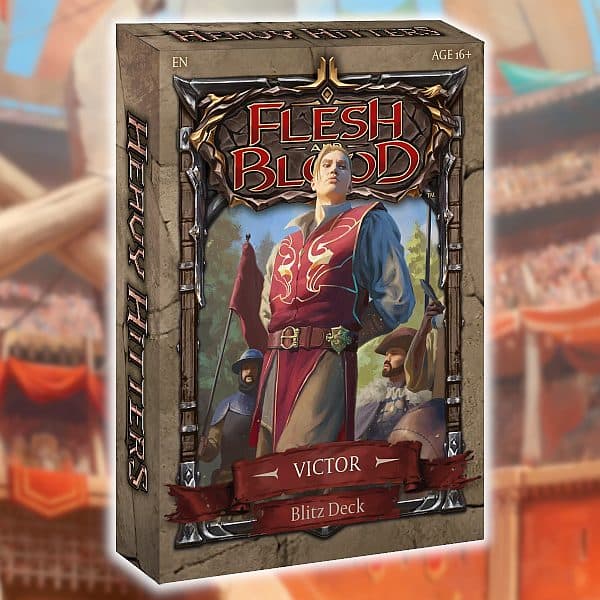 Flesh and Blood TCG: Heavy Hitters - Blitz Deck: Victor Goldmane (Guardian)