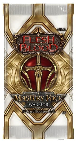Flesh and Blood TCG: Mastery Pack: Warrior - Booster Pack