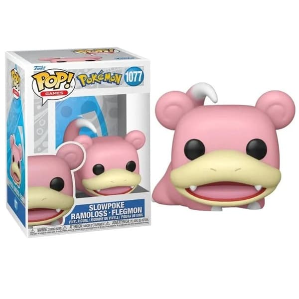 Funko Pop: Pokemon - Slowpoke #1077 - Games Vinyl Figure 9cm