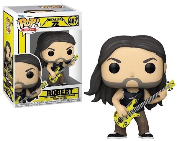 Funko Pop: Metallica - Robert (72 Seasons) #487 - Vinyl Figure 9cm