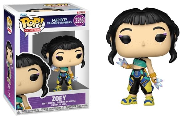 Funko Pop: KPop Demon Hunters - Zoey #2256 - Animation Vinyl Figure 9cm