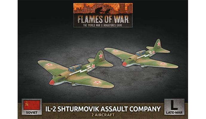 WWII Soviet - IL-2 Shturmovik Assault Company (x2 Plastic)
