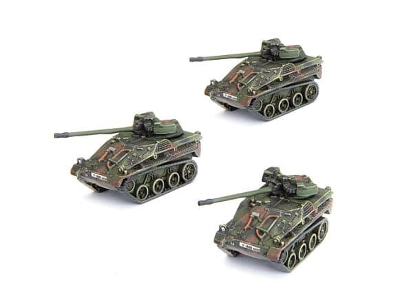 West German Wiesel FK 20mm Flugabwehr Zug (Blister) - Team Yankee