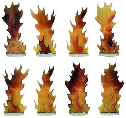 Flames of War - TilbehÃ¸r - Destroyed Markers
