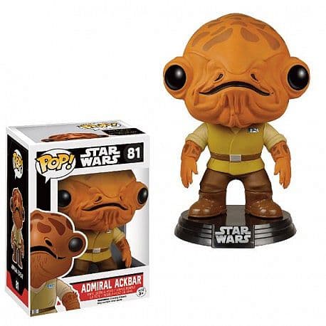Funko Pop: Star Wars - Admiral Ackbar (Episode VII) Figure