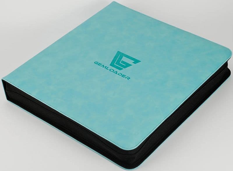 Mappe - Gemloader - Premium 12-Pocket Toploader Binder: Tiffany Blue (Holder 336 kort)