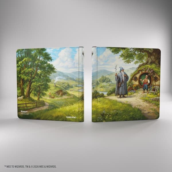 Gamegenic - Mappe: Magic: The Gathering - The Hobbit - Zip-Up Album 24-Pocket (Holder 480 Kort) - The Shire