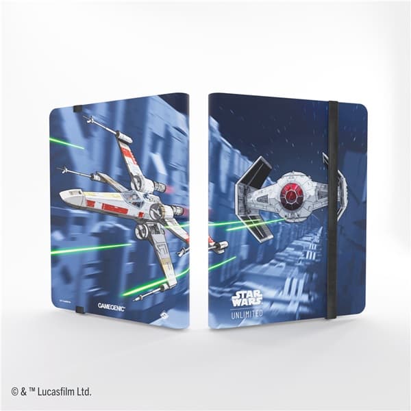 Gamegenic - Mappe: Star Wars: Jump to Lightspeed - Album 18-Pocket (Holder 360 Kort) - X-wing/Tie Fighter