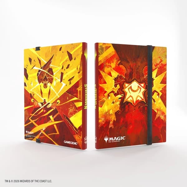 Gamegenic - Mappe: Magic: The Gathering - Secrets of Strixhaven - Casual Album 18-Pocket (Holder 360 Kort) - Lorehold
