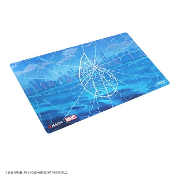 Gamegenic - SpillemÃ¥tte: Magic: The Gathering - Marvel's Spider-Man Shiny Playmat - Spider-Man Island