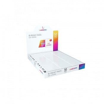 Gamegenic - Sideloading 18-Pocket Pages (50 Mappelommer) White (Hvid)