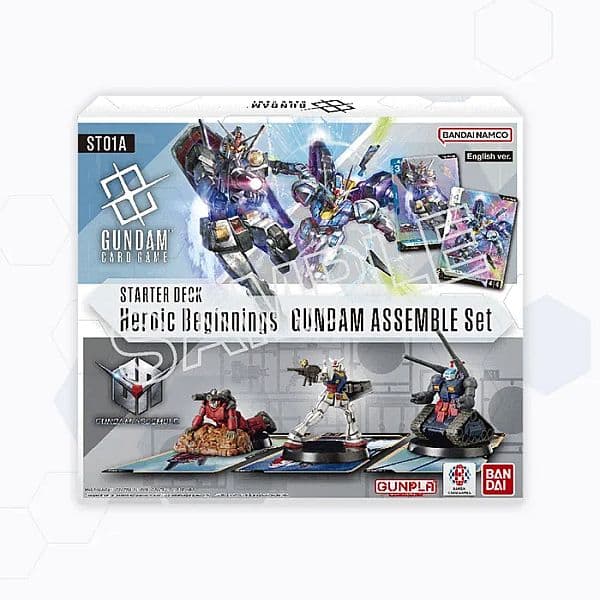 Gundam Card Game - ST01A - Gundam Assemble Starter Deck: Heroic Beginnings