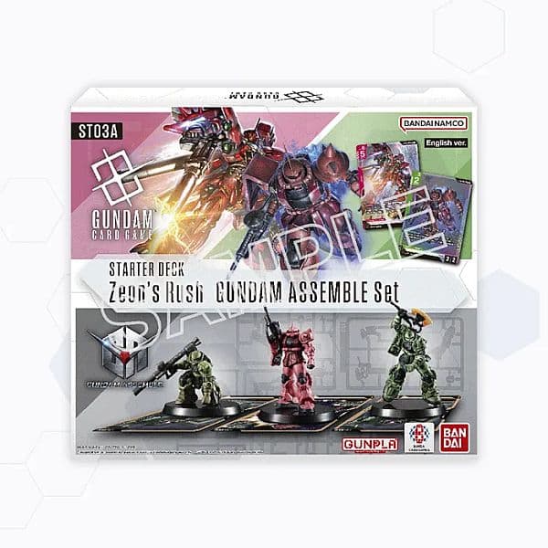 Gundam Card Game - ST03A - Gundam Assemble Starter Deck: Zeon's Rush