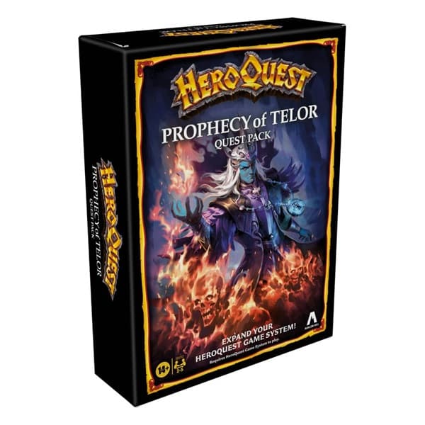 HeroQuest Game System (Engelsk, Avalon Hill): Prophecy of Telor - Quest Pack Expansion