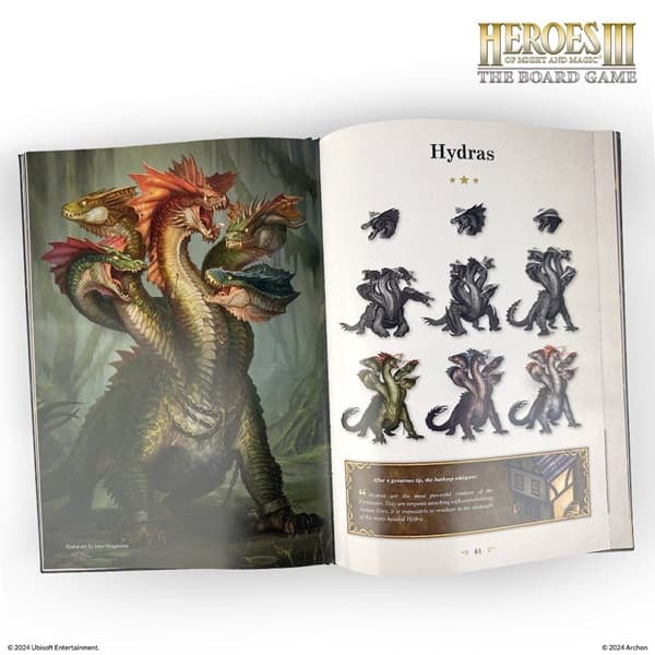 Heroes of Might & Magic III: The Board Game - Art Book (Hardcover)