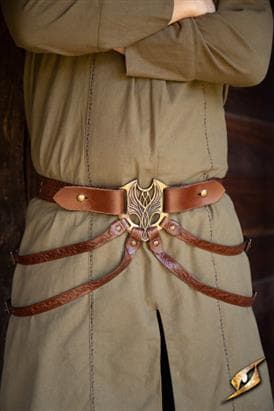 Elven Belt - Brown - Epic Armoury - Medium/Large - Live Rollespil