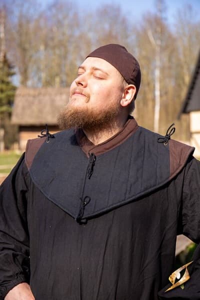 Scout Shoulder Gambeson - Epic Black - Epic Armoury - 2X-Large/3X-Large - Live Rollespil