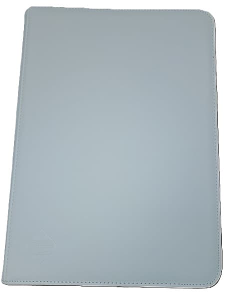 Kaissa - Mappe: Premium Zippered Binder - 9/18-Pocket (Holder 360 Kort) - White (Hvid)