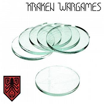 Kraken Wargames MDF Bases - 25x3mm x 10
