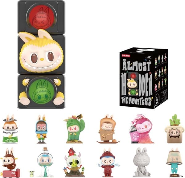 Labubu: The Monsters - Almost Hidden Series - Blind box Figures
