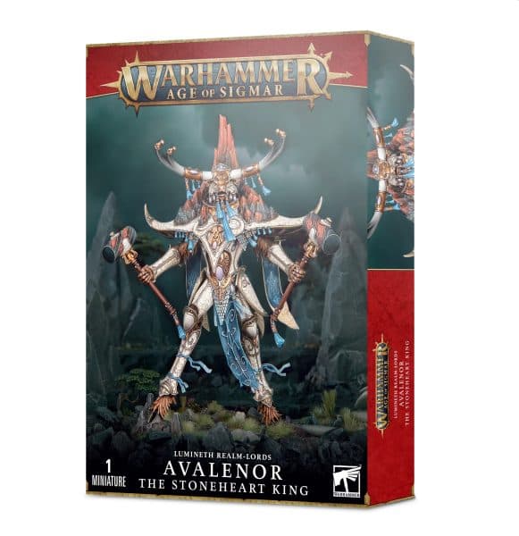 Lumineth Realm-lords - Avalenor, the Stoneheart King / Alarith Spirit of the Mountain - 99120210058 DO