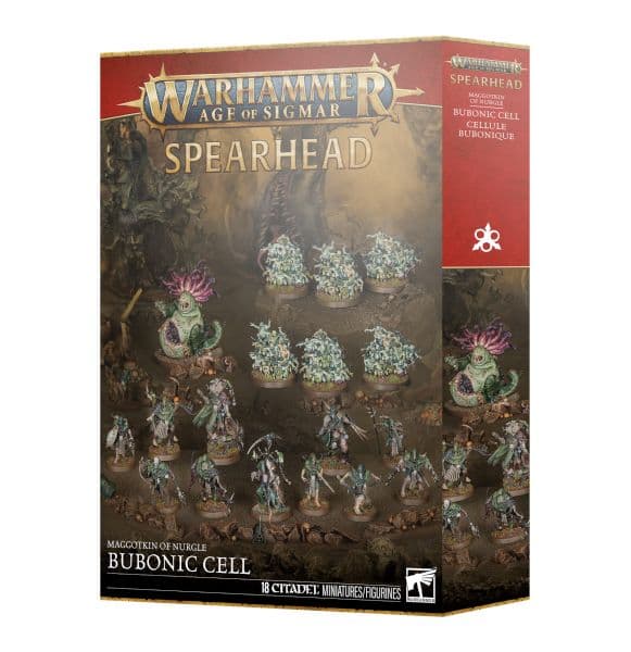 Spearhead: Maggotkin of Nurgle: Bubonic Cell - Begynderbox - 99120201203