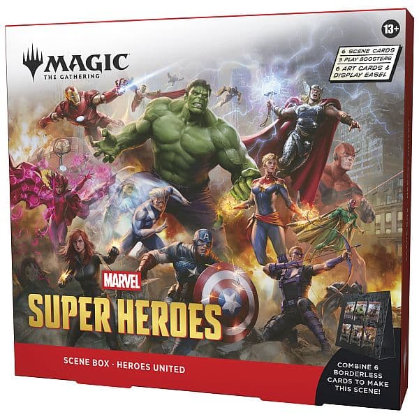 MTG Marvel Super Heroes Scene Box: Heroes United