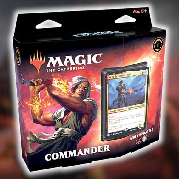 Commander Legends - Commander [EDH] Multiplayer Deck: Arm for Battle - 100 kort