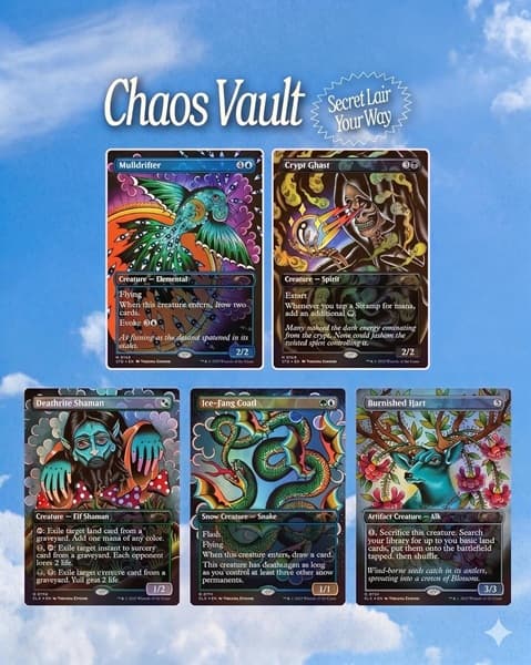 Secret Lair Drop Series (2026): Chaos Vault Superdrop: Inked (Rainbow Foil)