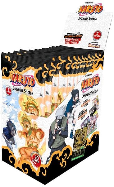 Naruto Mythos Trading Card Game (TCG): Set 02 - Shinobi Shiren - Booster Box (1st Edition) (Display, 24 Packs)