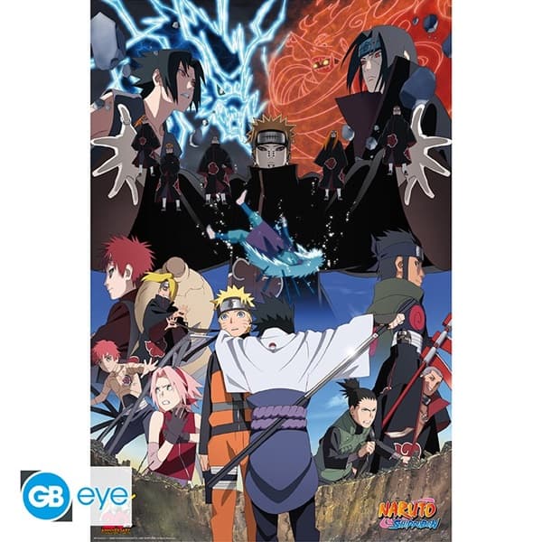 Naruto Shippuden - Rivals - Poster/Plakat