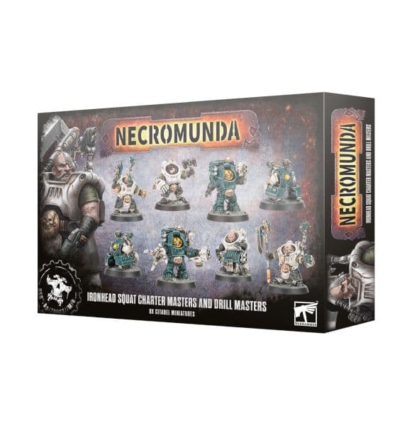 Necromunda: Box - Ironhead Squat Charter Masters and Drill Masters - 99120599092
