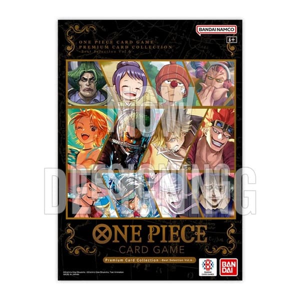 One Piece Card Game: Premium Card Collection - Best Selection Vol.6 (12 Cards & Booklet)