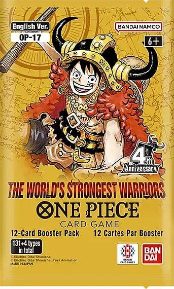 One Piece Card Game: OP17: The World's Strongest Warriors - Booster Pack